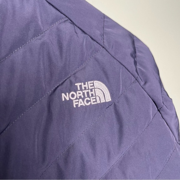 The North Face Women’s 550 Flare Goose Down Full Zip Jacket Dark Purple Blue XS‎ - Picture 6 of 12